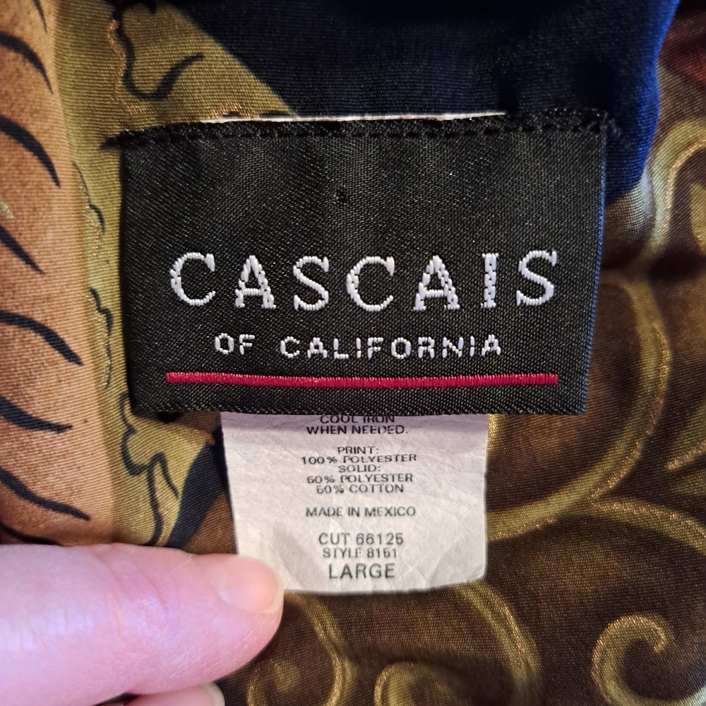Colorful Geometric Pattern Jacket Size Large - Picture 5 of 7